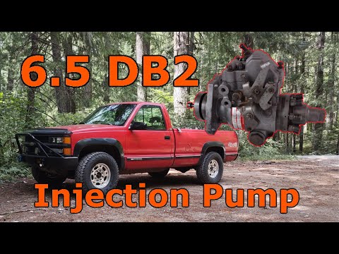 Chevy 6.5 Diesel DB2 injection pump replacement