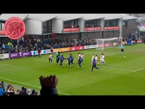 Ajax O17 - Anderlecht O17 ( 1-1 ) 4-2-2018 | Reiziger Pakt Beslissende Strafschop