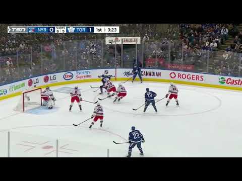 Auston Matthews dominant shift v New York Rangers November 18, 2021