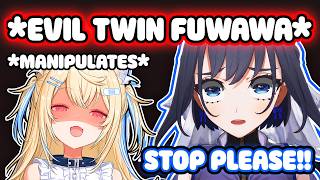 Evil Fuwawa Manipulates Kronii Into Catching A Fish IRL【Hololive】