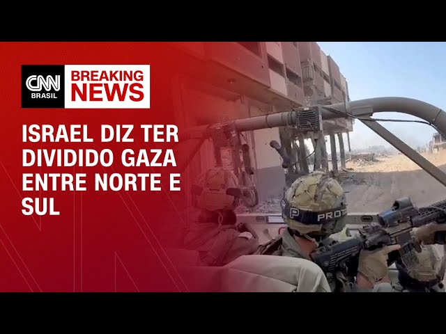 Israel diz ter dividido Gaza entre Norte e Sul | BASTIDORES CNN