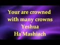 Paul Wilbur - Crowned With Many Crowns - Lyrics