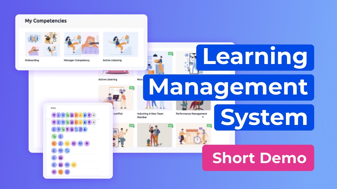Learning Management System - Short Demo (My Learning Hub)