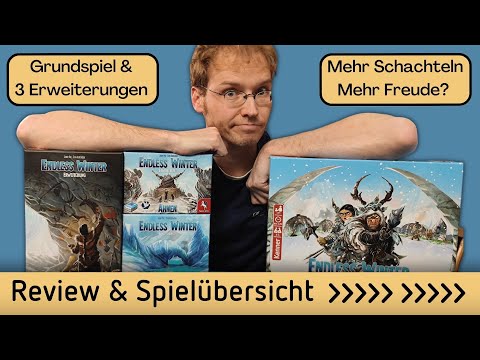 Endless Winter - Erweiterung Ahnen, Flüsse & Flöße, Höhenmalerei – Brettspiel – Review