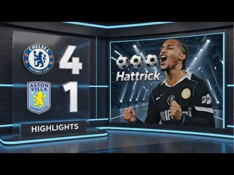 Chelsea DESTROY Aston Villa 4-1! 🔥| Extended Highlights 2026