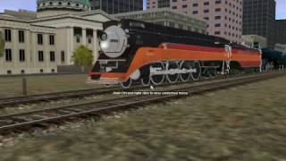 Southern Pacific 4449 and ATSF 2925 doubleheader in Trainz_0001.wmv