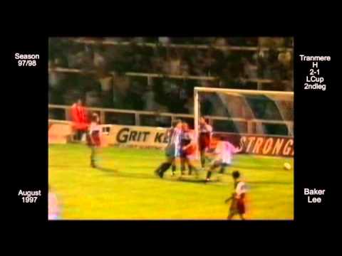 1997 - 98 Hartlepool FC 01 W Tranmere LgCup 2nd - Baker Lee