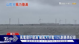 [問卦] 颱風天風力發電才這點？