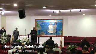 Bro.  Wayne Johnson Homegoing Celebration