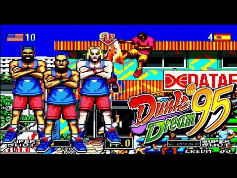 Dunk Dream 95 - 1CC (Not MAME) / HOOPS 96 / ダンクドリーム95 / 덩크 드림
