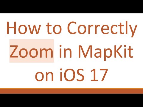 How to Correctly Zoom in MapKit on iOS 17