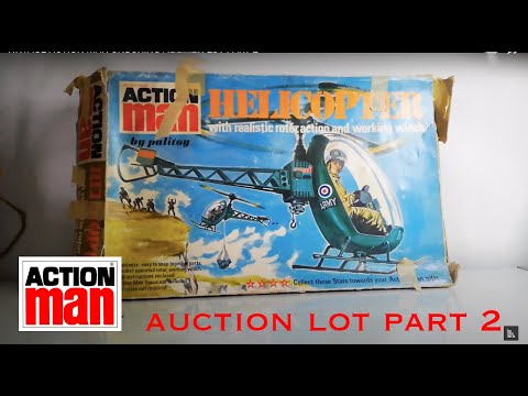 VINTAGE ACTION MAN UNBOXING   AUCTION LOT PART 2 #actionman