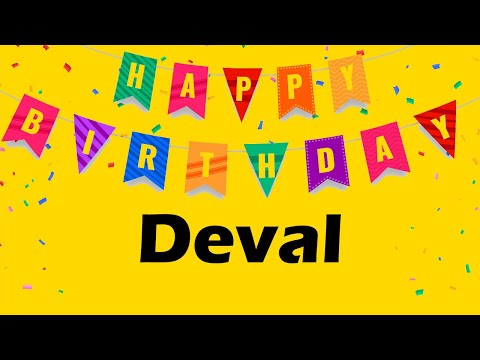 Happy Birthday to Deval - Birthday Wish From Birthday Bash