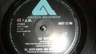 GIL SCOTT HERON - THE BOTTLE 12 INCH