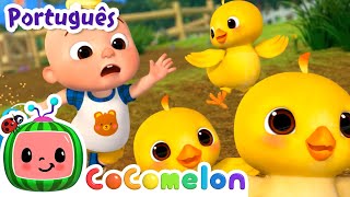 Brincando Com Filhotinhos na Fazenda | CoComelon Brasil | Músicas e Desenhos Animados em Português