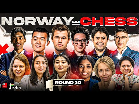 Norway Chess 2024 Round 10 | ft. Carlsen vs Caruana, Nakamura vs Pragg