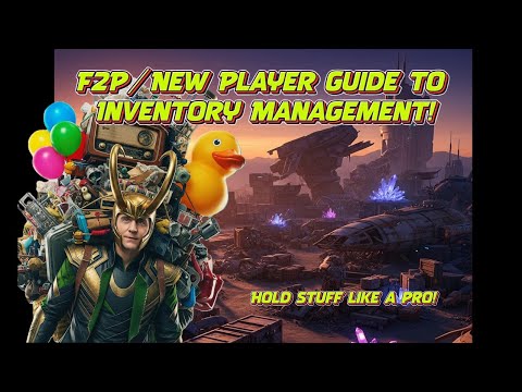 Marvel Future Fight: F2P/New Player Guide to Inventory Management!  🗑️🤓💎
