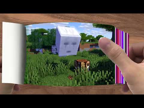 FLIPBOOK   Monster School  SPEEDRUNNER VS 7 MONSTER PART 2   Minecraft Animation003