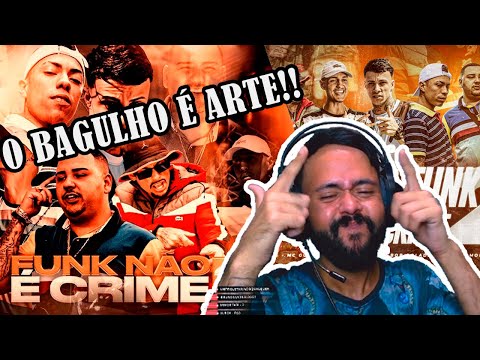 REACT: CYPHER "Funk Não é Crime 2" !!! MUSICÃO SINISTRO!