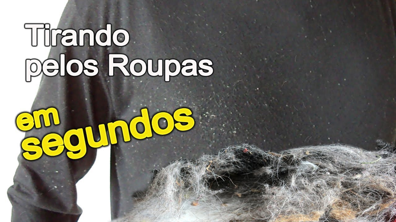 Watch Now Tirando pelos de roupas em segundos muito fácil Tirando pelos de roupas em segundos muito fácil