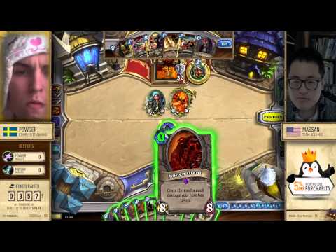 Powder vs Massan, Game 1 | Round of 16 | Kinguin For Charity Winter Edition 2015