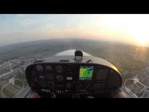 Flight from LHFM to LOAV in a DA40