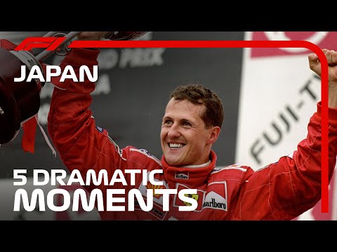 3年ぶりに開催されるF1日本グランプリ 過去の日本グランプリのベスト動画
