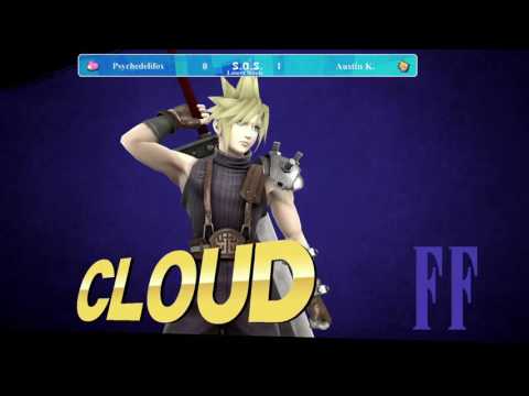 SOS1 Losers Semis - Psychedelifox (Yoshi) vs Austin K. (Cloud)