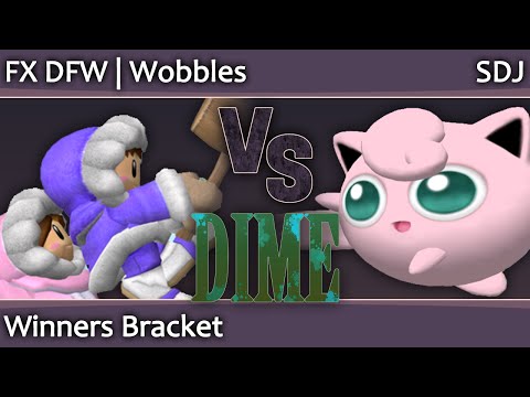 DIME13 Melee - FX DFW Wobbles (ICs) vs SDJ (Jigglypuff) - Winners Bracket