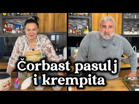 Pasulj čorbast i krempita- ukusi doma