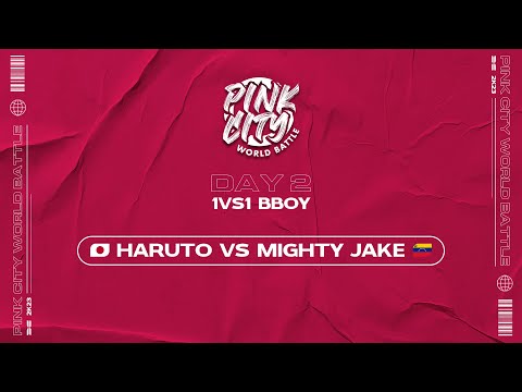 Haruto VS Mighty Jake | DAY 2 | 1vs1 BBOY | Pink City World Battle 2023