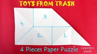 4-PIECE PAPER PUZZLE - Telugu