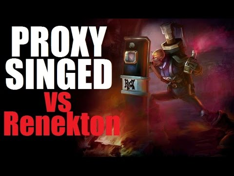 Proxy Singed S5 vs Renekton - A Feisty Croc