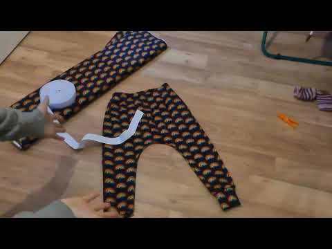 Slim Harem Hose Nähen | Inkl. Schnittmuster || Nähen für Kinder