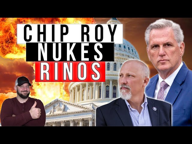 EPIC! Rep. Chip Roy just NUKED the REPUBLICANS... ON THE HOUSE FLOOR!  More of this NOW!
