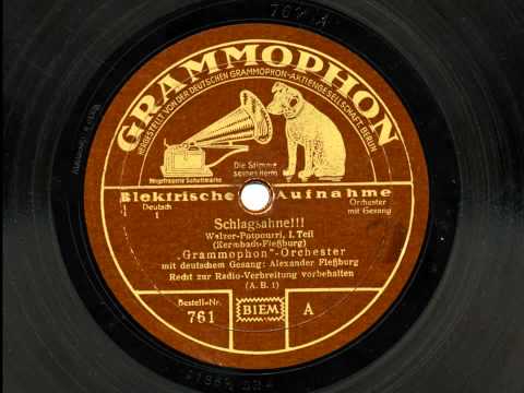 Otto Kermbach - Alexander Fleßburg: Schlagsahne !!!  (1931)