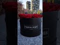 10 Rose Rosse Fresche Su Luxury Box Nero M Fashion Flower Redroses Roserosse Love Amore