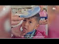 حلق شعر أطفال غزة