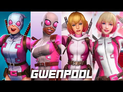 Evolution of Gwenpool in games