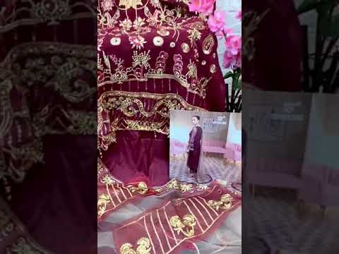 Hoor Tex H-29 Faux Georgette Wholesale Pakistani Suit – product video thumbnail