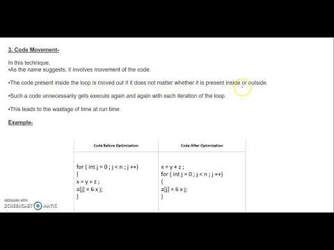 Code Optimization 2
