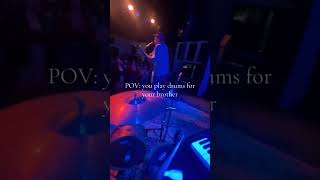 This song is about love… and war… in your twenties 🥁#brothers #indiemusic #loveandwar #drummer