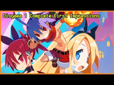 First Impressions - Disgaea 1 Complete