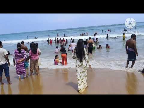 Deepa in Beautiful Rushikonda beach 