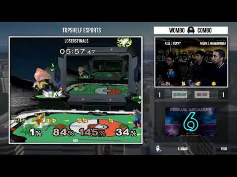(Doubles)Losers Finals: Rocky/Azel vs. Ralph/WaveBringer [Wombo Combo 10th]