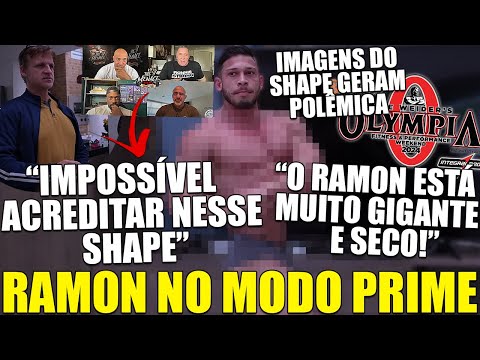 RAMON REVEALS CURRENT SHAPE, GIANT AND DRY TO ACETATE AND UNPUBLISHED IMAGES ARE SHOWN TO MILOS