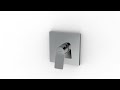 Купити Змішувач для душу прихованого монтажу Hansgrohe Vivenis верхня частина, Matt White (75615700) в Києві vannaja.kiev.ua