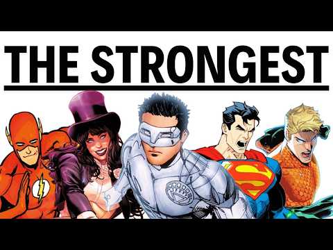 The Most Overpowered Heroes in the DC Universe