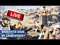 KIJK LIVE: Strandgangers op jacht naar verkoeling in Zandvoort