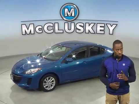 A17649PT Used 2012 Mazda 3 Blue Hatchback Test Drive, Review, For Sale -